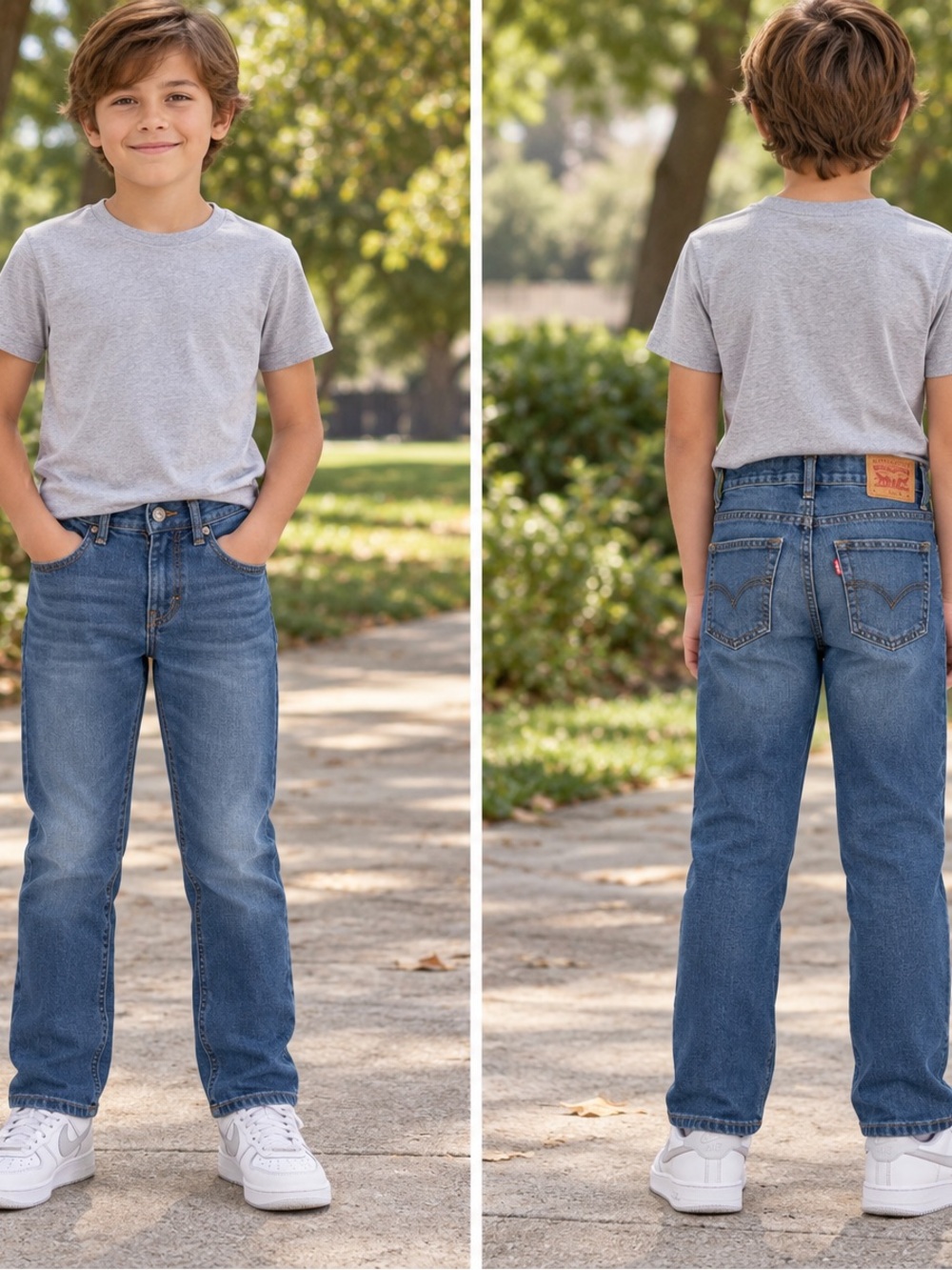 Levi’s 505 Boys’ Regular Jeans – Size 10 Slim, W23 L25